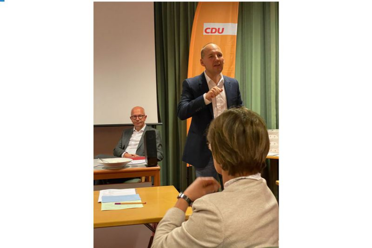 Jahreshauptversammlung mit Neuwahlen der CDU Leonberg