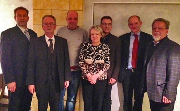 Die CDUKreistagsliste für den Wahlkreis 8 steht