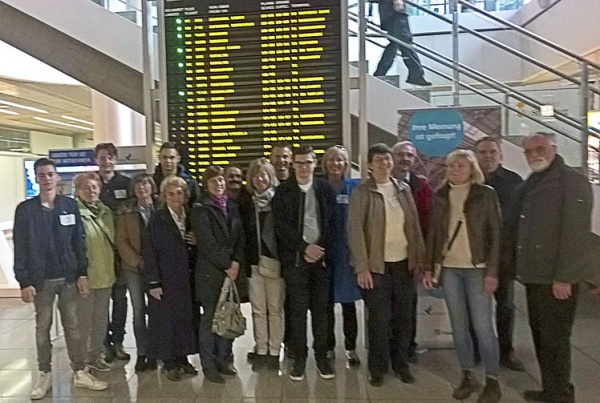 Besuch auf dem Flughafen